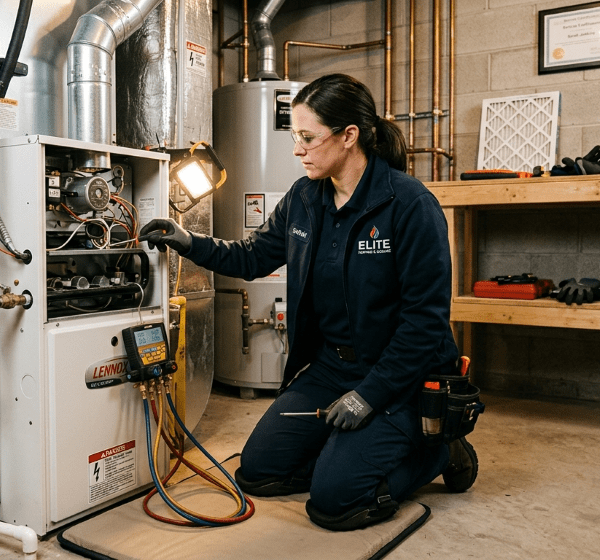 Breeze Boss professional heating repair service in Concord, North Carolina home